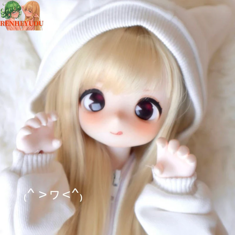 

RENHEYUOU-Анимационная фея-Аниме-кукла, игрушка, мужская кукла, игрушка, подвижное программное обеспечение, одежда в подарок, мультяшная съемная резьба по голове