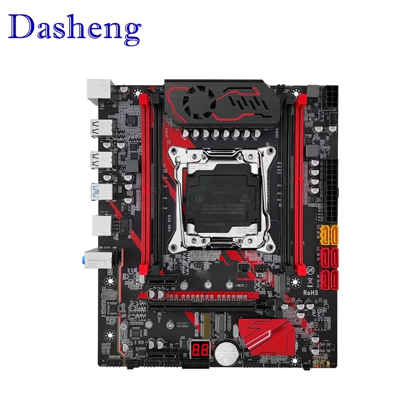 MACHINIST X99 RS9 Motherboard LGA 2011-3 Support Intel Xeon E5 2667 2690 2680 V4 2670 2650 V3 CPU DDR4 RAM Memory NVME M.2 M-ATX