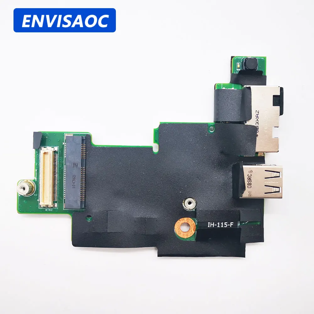 

For Dell Latitude E5410 P06G Laptop Ethernet LAN USB RJ45 SIM I/O Controller Power Button Board Switch Board 0FHYHD