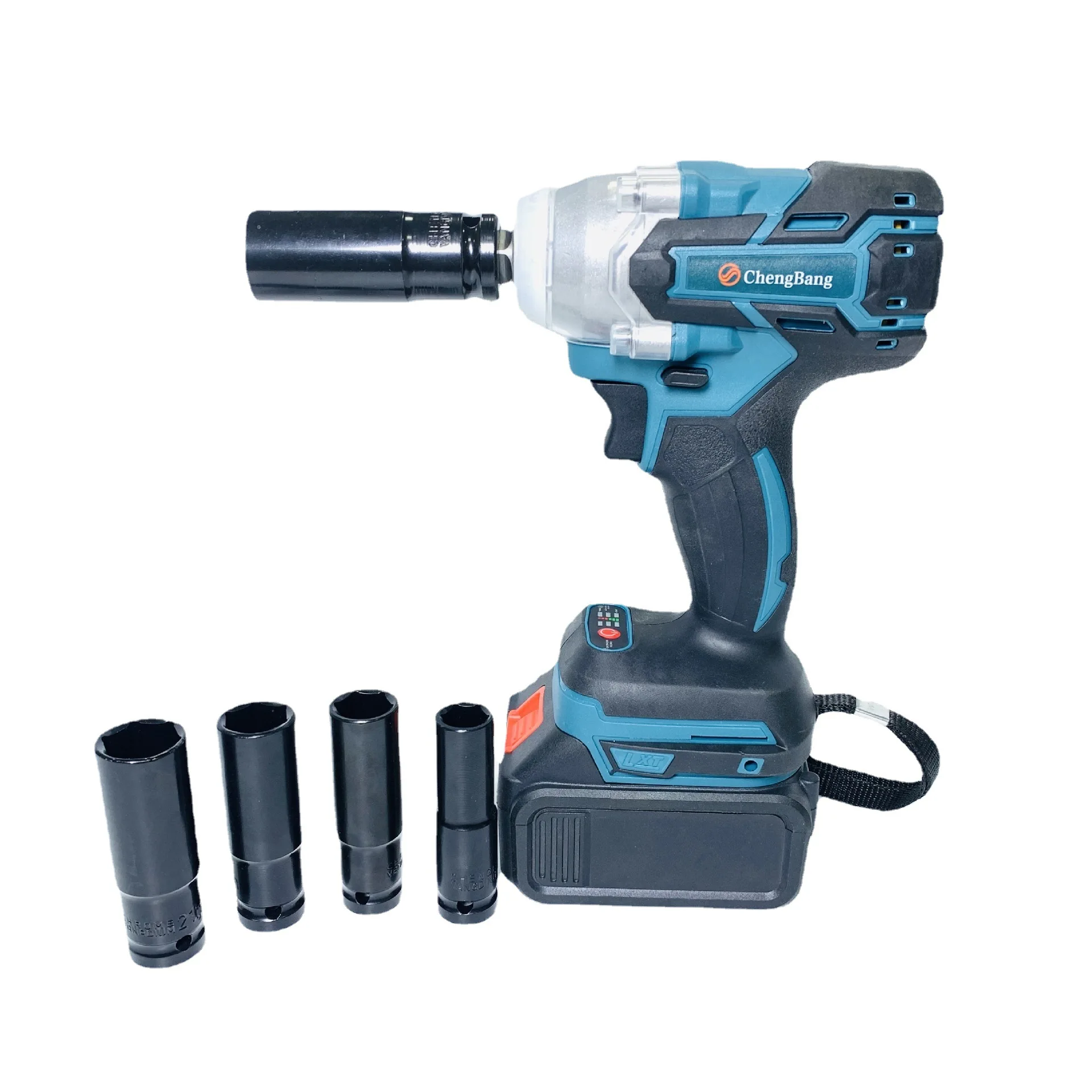 rechargeable lithium electric brushless electric impact wrench set A01