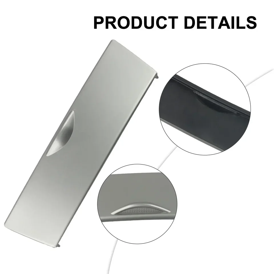 Cubierta Consola Central Delantera 55520-02090 – Reemplazo Para Toyota Corolla 2003-2008 (Color Plata), Pieza Interior