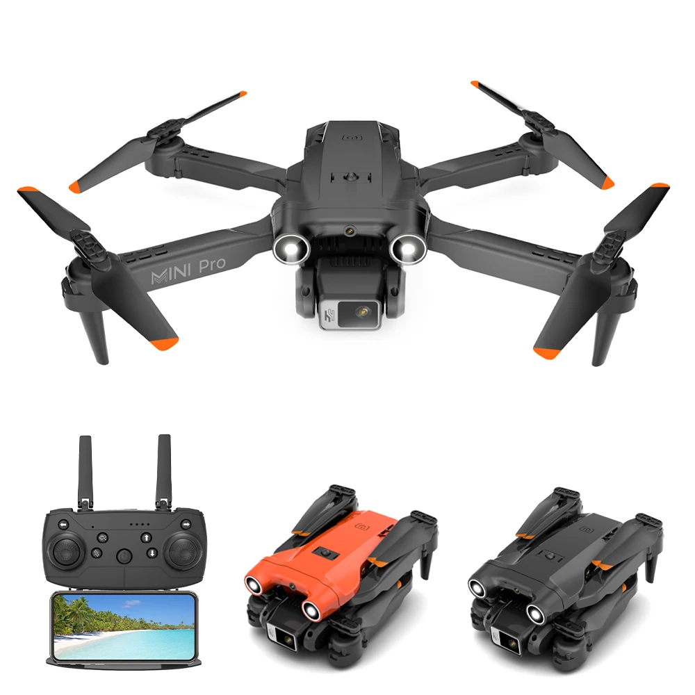 CS6 Mini RC Drone 4K Camera Remote Control Quadcopter Aircraft Optical Flow Obstacle Avoidance Radio Controlled Drones Kids Toy