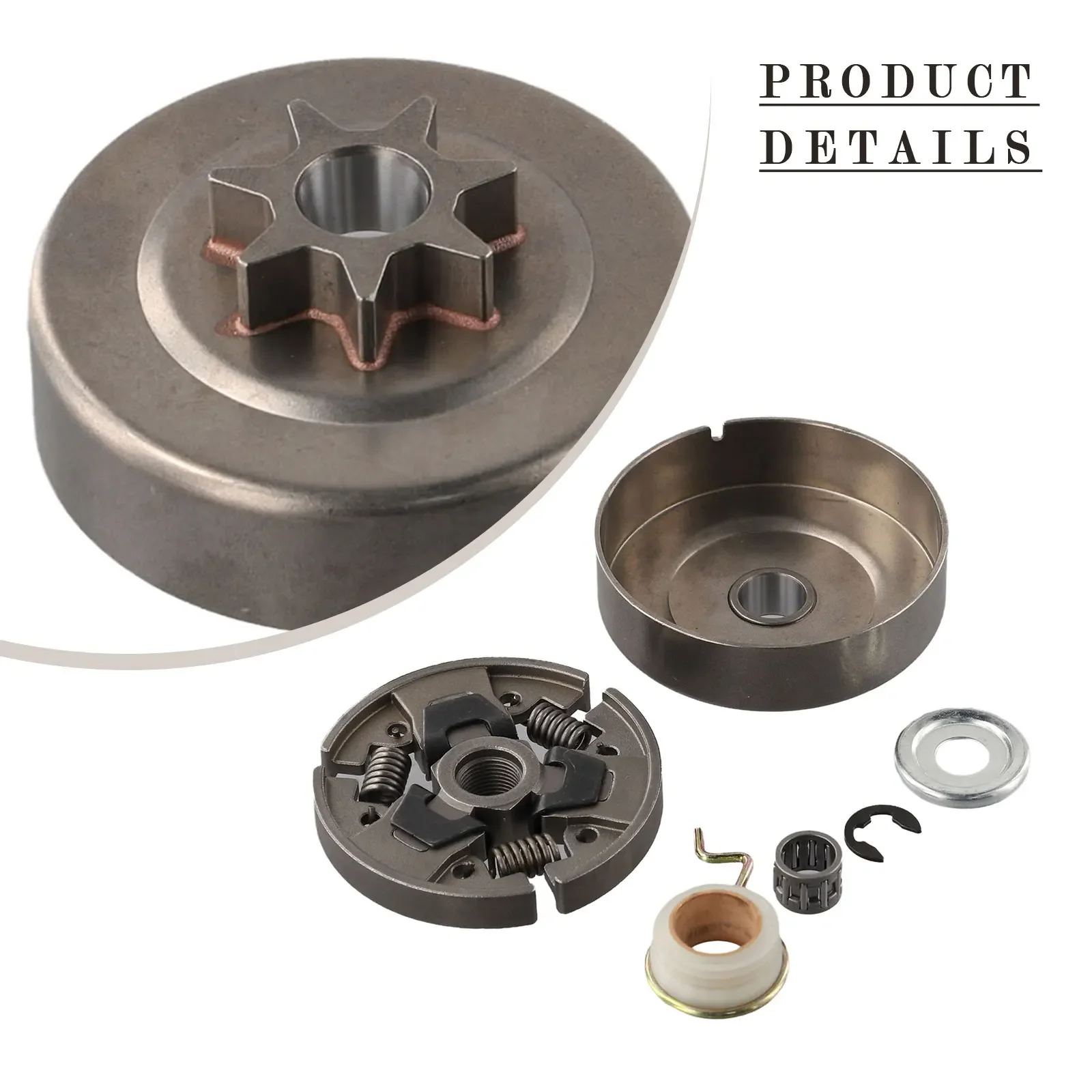 Replacement Sprocket Clutch Drum Kit For Stihl 018 023 025 MS170 MS180 MS210 MS230 MS250 Chainsaw Parts Accessories