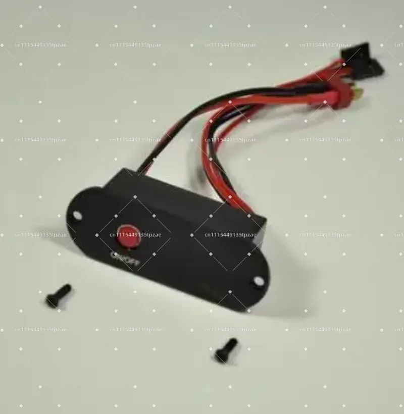 3-in-1 15A-20A UBEC 4.8-9.6V Stepless Adjustable Step Down Harness with LED Voltage Meter for RC Models