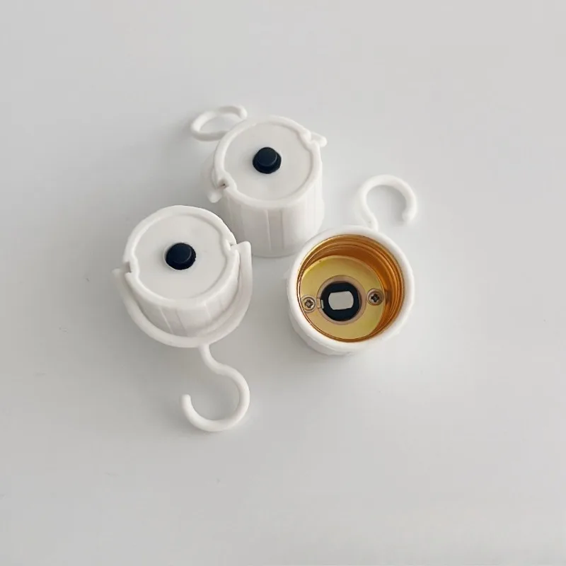 20pcs E27 Emergency Lamp Holder E27 Socket LED Bulb Hook with Switch