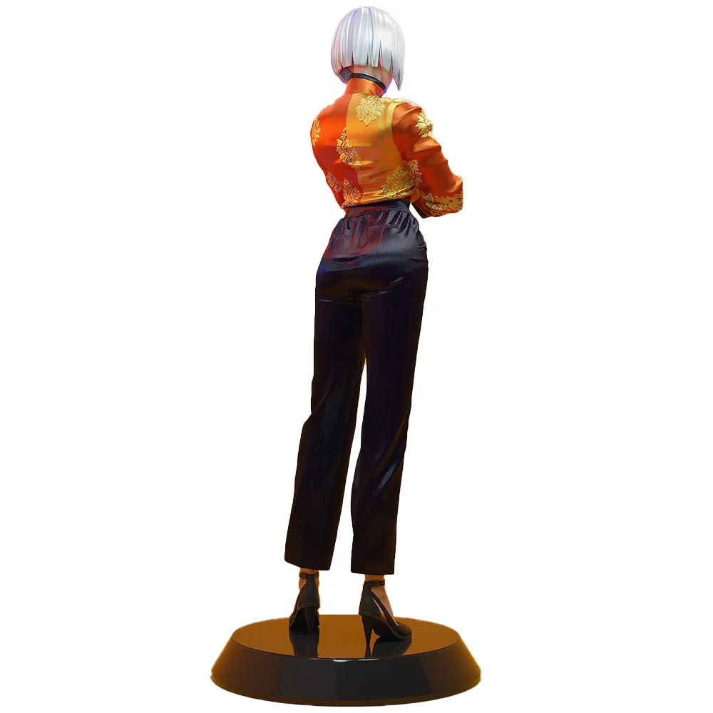 Kit de modelo de resina 1:24 - DIY sem pintura curto - Figura elegante de cabelos com alto detalhe ornamentado - A922 colecionável