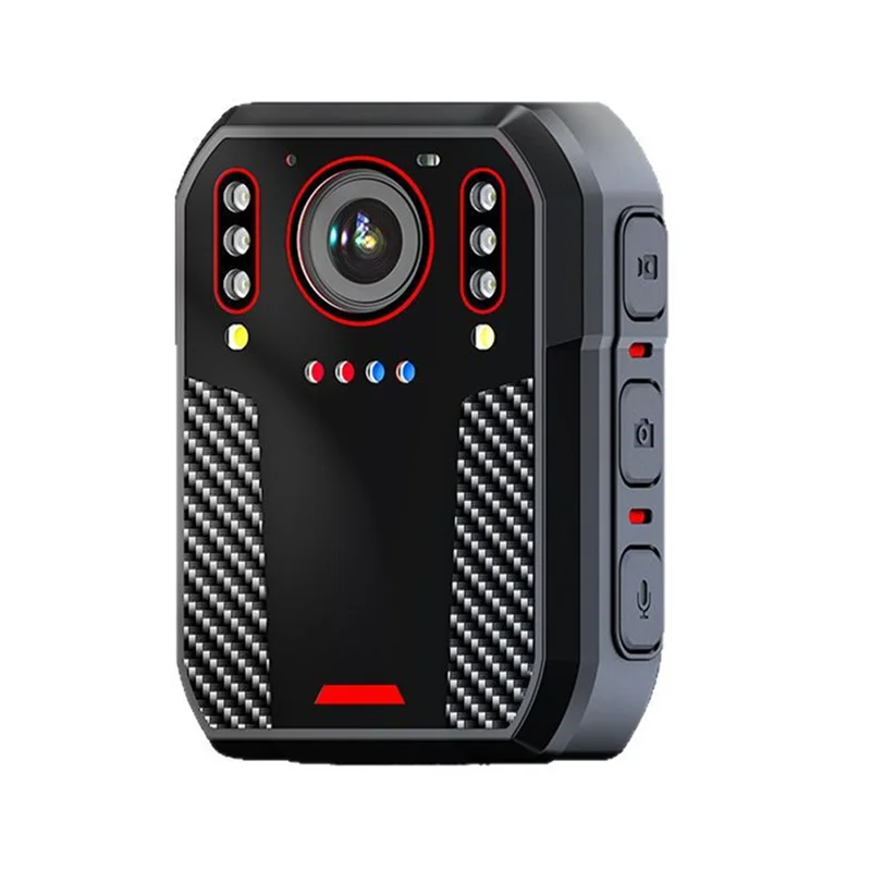 Регистратор правоохранительных органов 4K HD IP68, защита от падения 140 °   Широкоугольный прибор для наружной записи