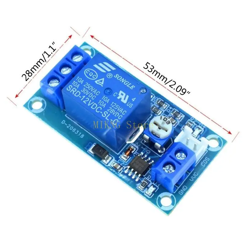 自動制御モジュール5V 12V 24V Photoresistorphotocontrolリレーライトスイッチベストセール