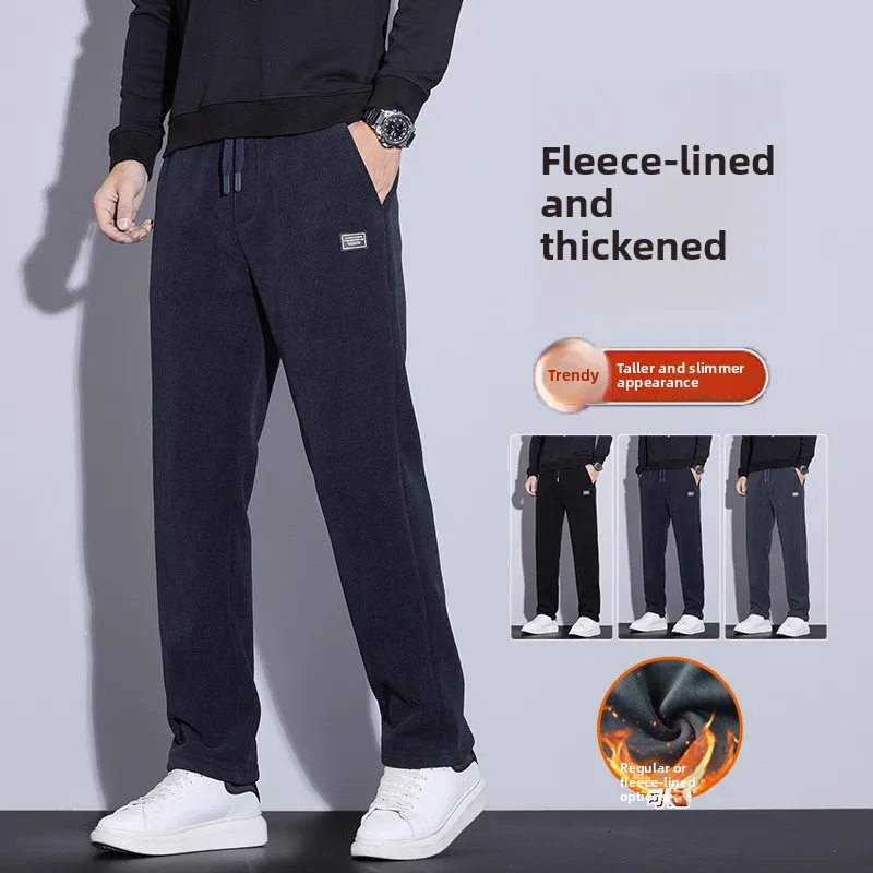 

Harlem Men's Casual Pants Retro Workwear Straight Leg Spor Versatile Autumn Winter New Sle Paul Zhuo Fan Ti Brand