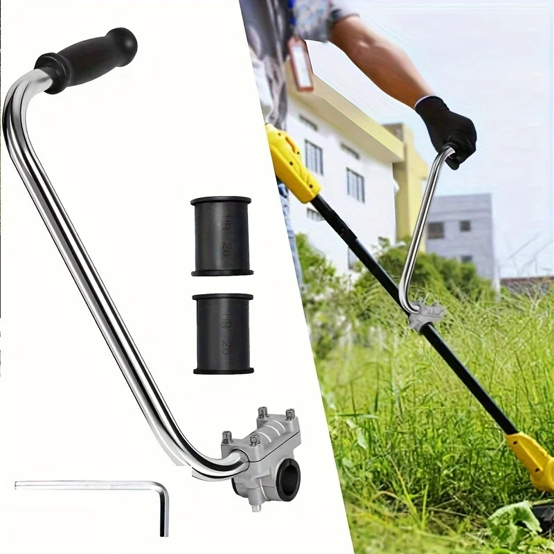 Trimmer Handle Extension Handle, Manual Lawn Trimmer Comfort Handle, Adjustable Lawn Mower Hand Support Accessory  Sthil