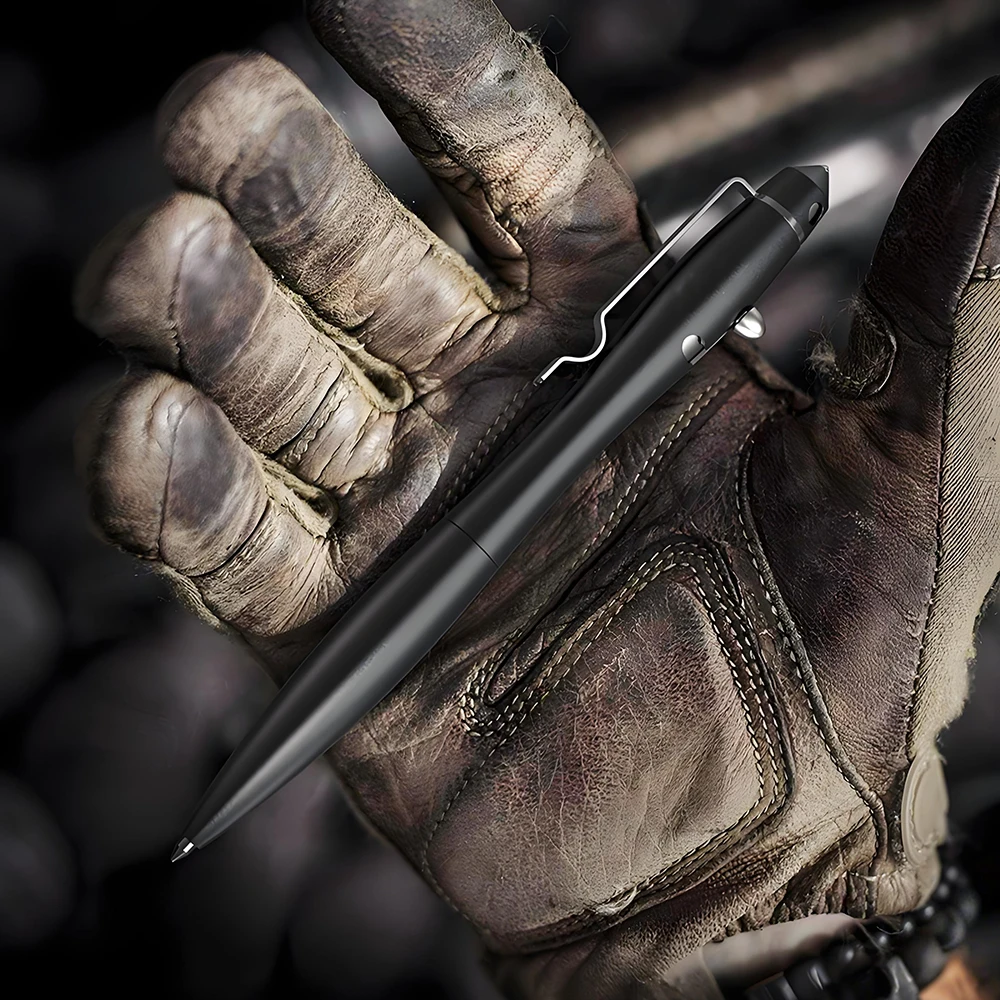 

Высококачественная металлическая тактическая ручка для самозащиты Женская Офисная Канцелярия принадлежности для экстренного выживания стеклянный Разрушитель