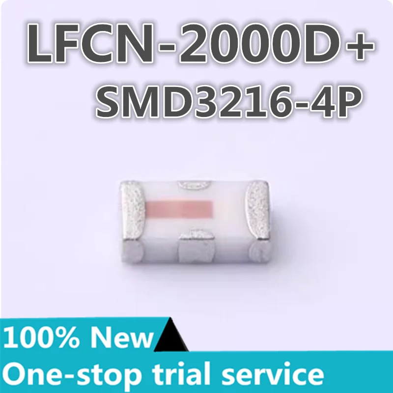 2-100 stücke LFCN-2000D + LFCN-3800D + paket SMD3216-4P 50Ω neue original original rf mikrowelle chip low-pass filter mini rf filter