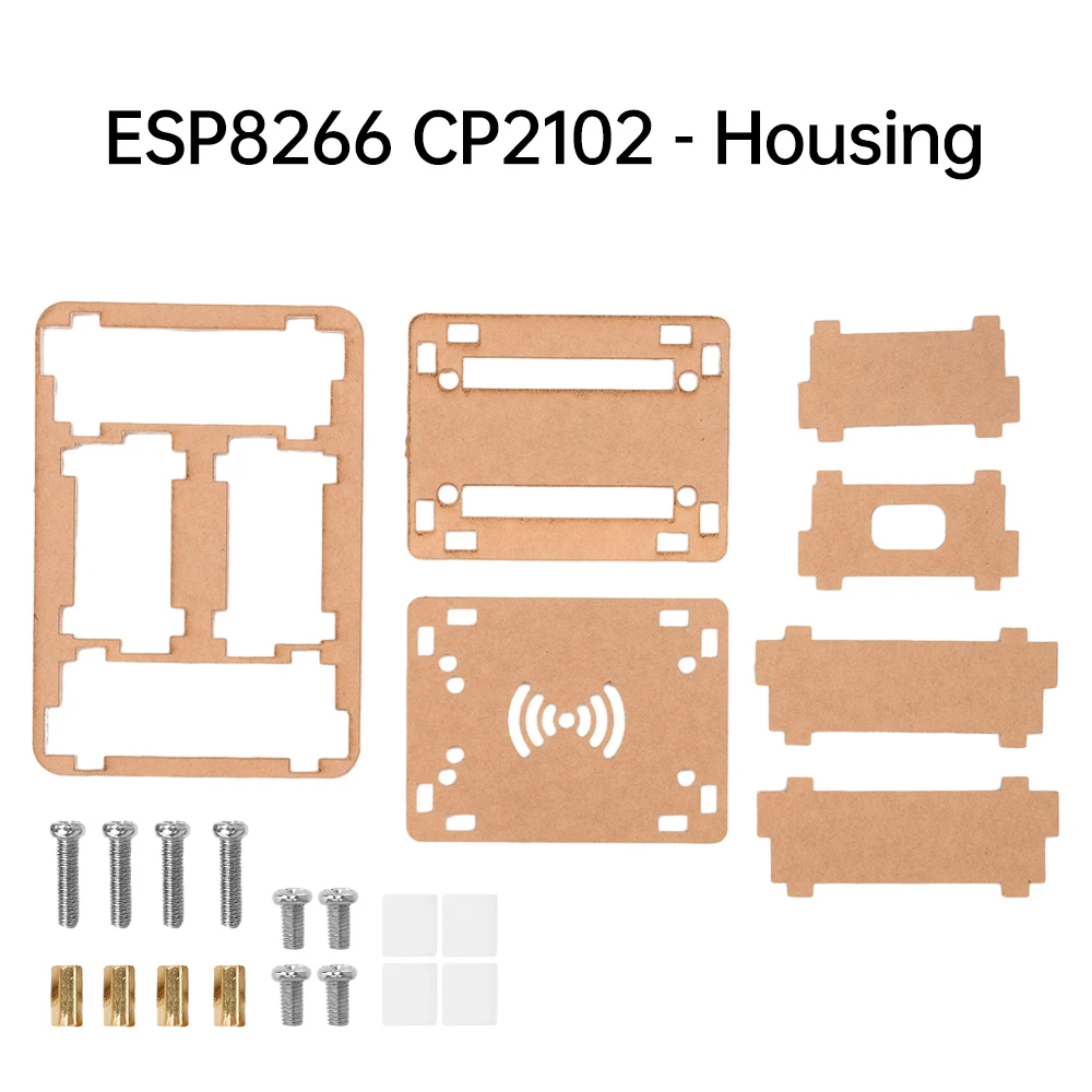 개발 보드 보호 케이스, 투명 쉘 DIY 키트, 데모 보드 액세서리, ESP8266 CP2102 / ESP8266 CH340G