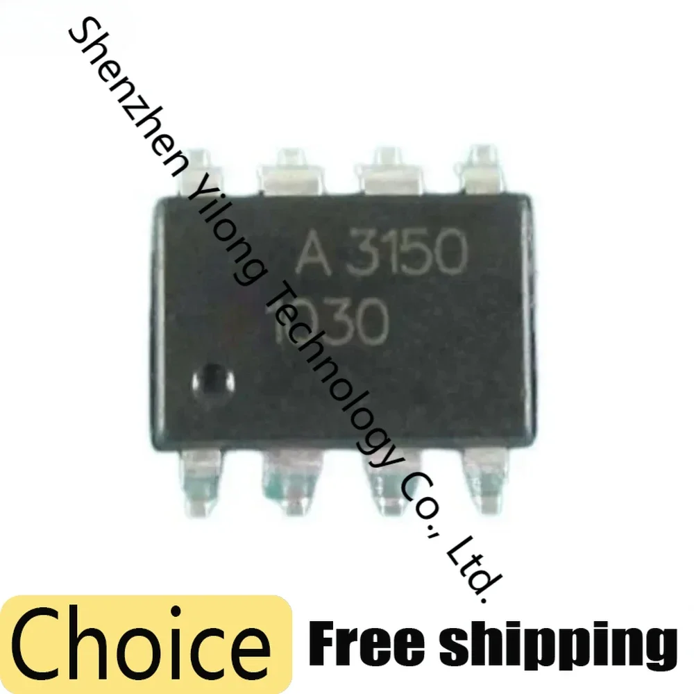 

10pcs/lot A3150 A3150V HCPL-3150V Brand-new SOP-8/DIP-8