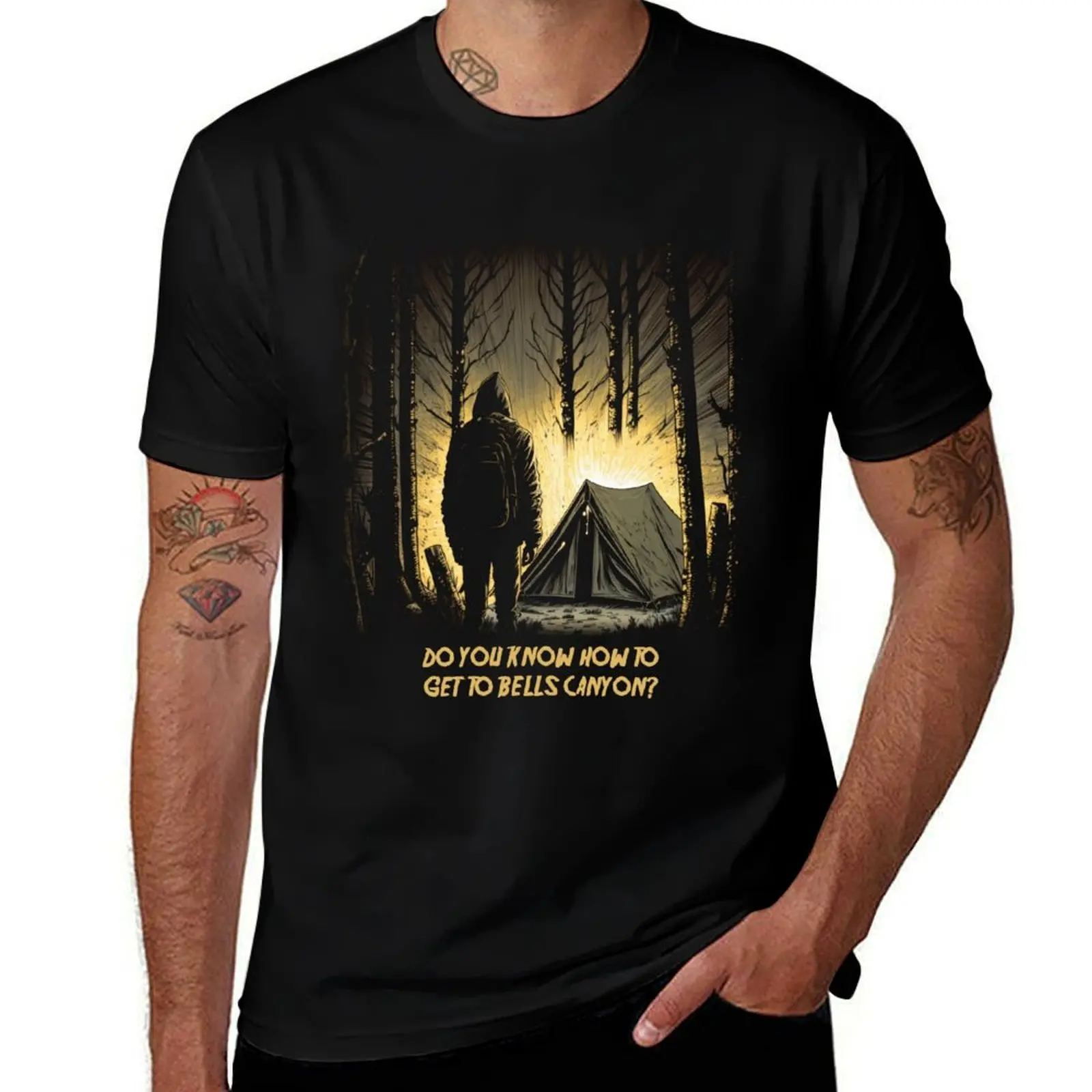 ¿Para camisas obtienes el gráfico 100% cómo camisetas Bells dark sabes camisetas de humor t para hacer camiseta divertida de algodón para hombre Canyon?