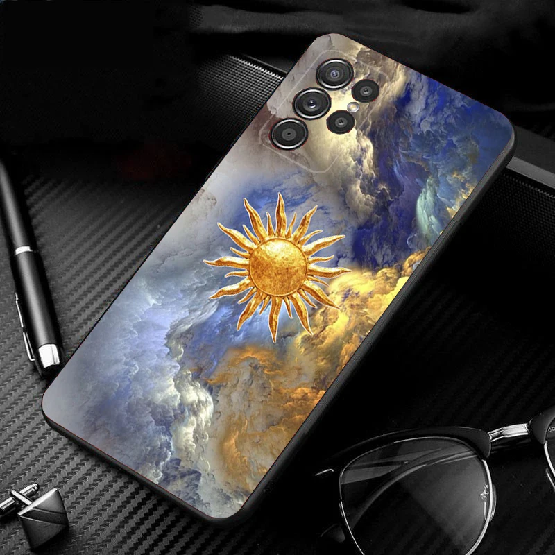 

Clound Moon Star Night Phone Case For Samsung Galaxy S25 S24 S23 S22 S21 Ultra S24 S23 S22 S21 S25 Plus S24 S20 FE