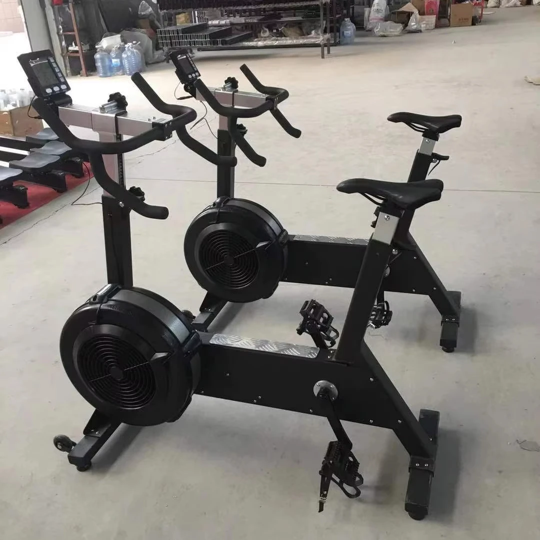 

Заводской тренажерный зал, фитнес-вентилятор, велосипедное оборудование для тренировок в помещении, воздушный велосипед, ветроустойчивость, вращающийся воздушный велосипед