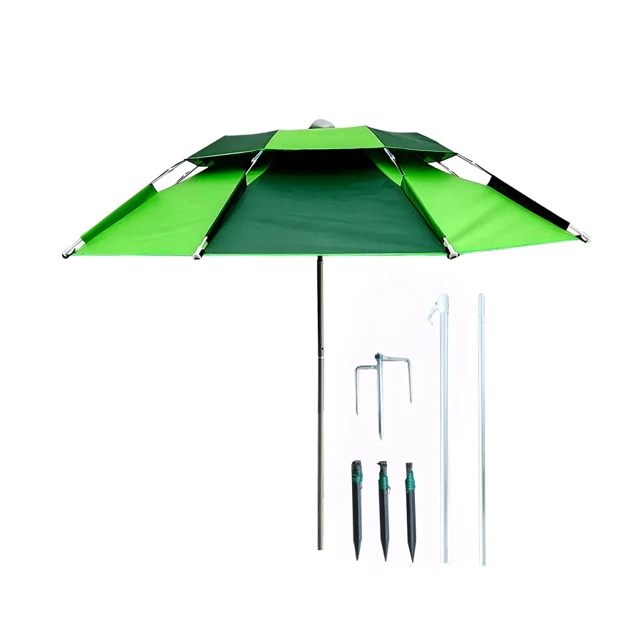 large-22m-lightweight-three-section-folding-carp-fishing-umbrella-strong-and-durable