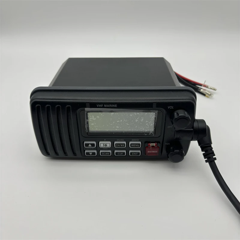 IC-M412 Waterproof Car Radio Station VHF Receive DSC Marine Transceiver Long Range Communication Mobile Radio Walkie Talkie 25W