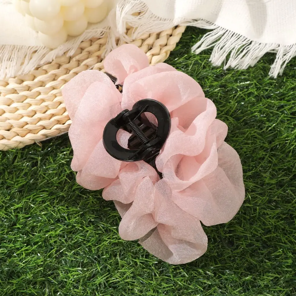 Jepit Rambut Bohemia Klip Ekor Kuda Cakar Rambut Bunga Sifon Jepit Rambut Lucu Klip Rambut Bunga Hiasan Kepala Cakar Rambut Busur Anak Perempuan