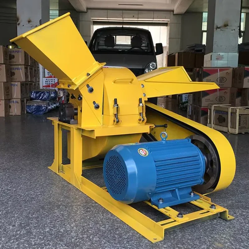 farm equipment strong coconut husk grinding machine grape grain tree branch waste wood crusher shredder grinder