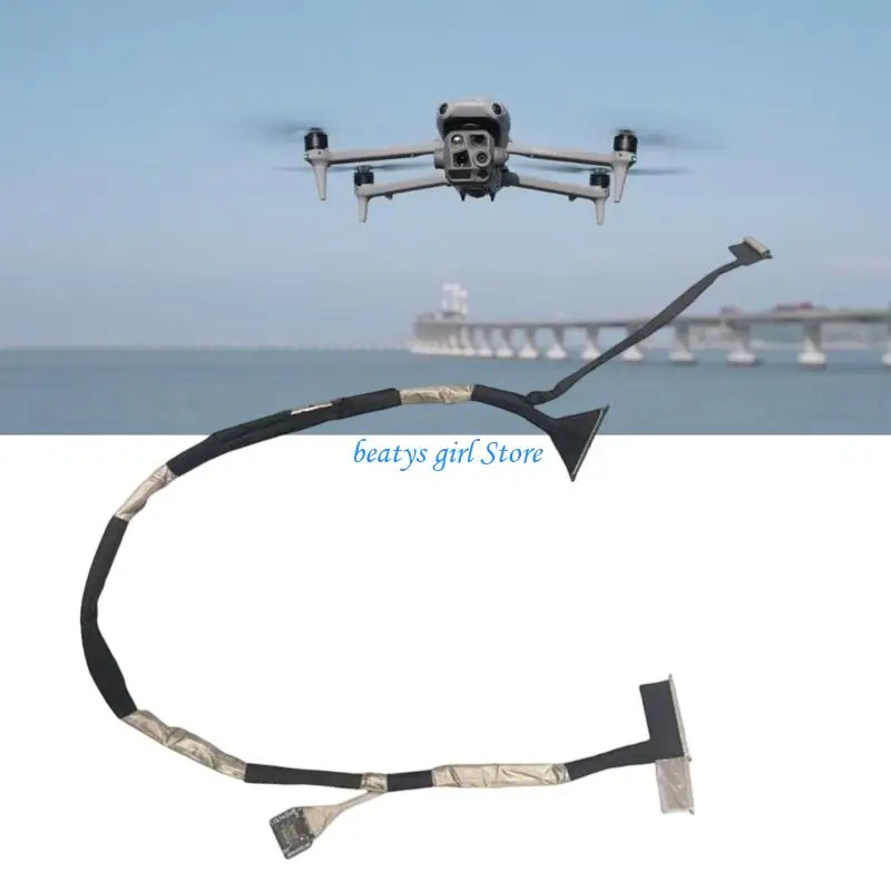 C7AB Repair Line 30cm with Flexible Cable Body, Service Replacement Assembly for Equipment Maintenance and Single Line