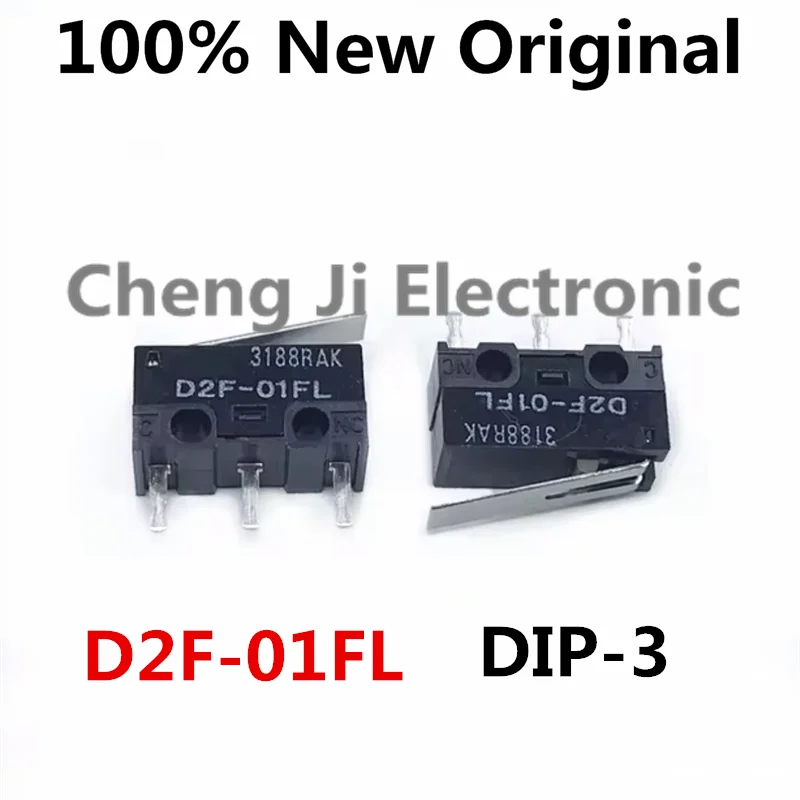 オリジナルのトラベルスイッチ,D2F-01 D2F-01L D2F-01L-D3 D2F-01FL D2F-01FL D2F-L2ディップ,新品,バッチあたり10個