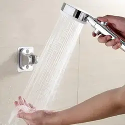 Soffione doccia risparmio idrico 5 modalità doccia ad alta pressione regolabile One-key Stop massaggio con acqua Eco doccia accessori per il bagno