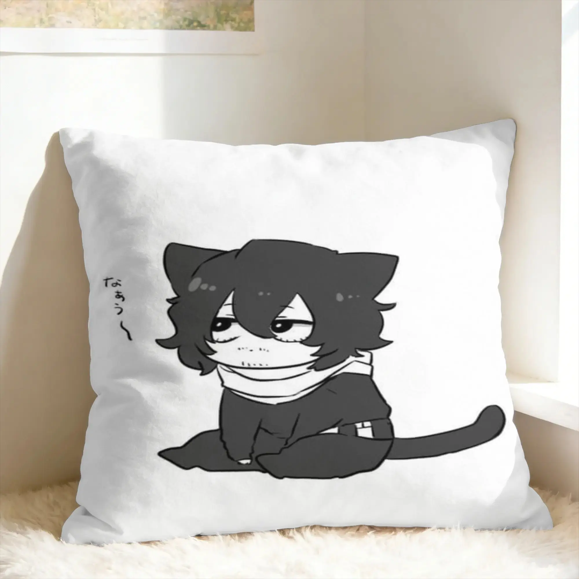 S-Shota A-Aizawa Pillow Case  Kawaii Pillow Cover Comfy Pillowcases For Chair Sofa Home Decor