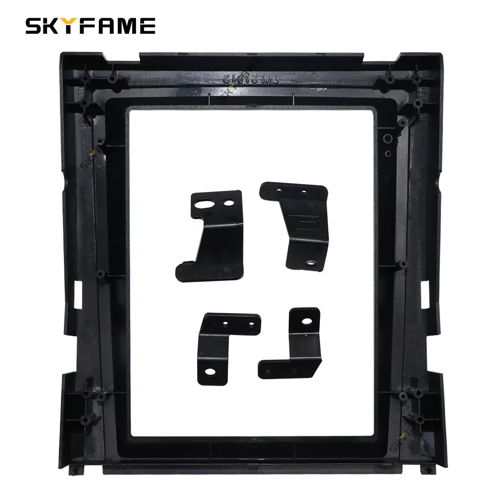Skyfame อะแดปเตอร์แผงหน้าปัดวิทยุระบบแอนดรอยด์สำหรับ Cadillac Escalade SLS