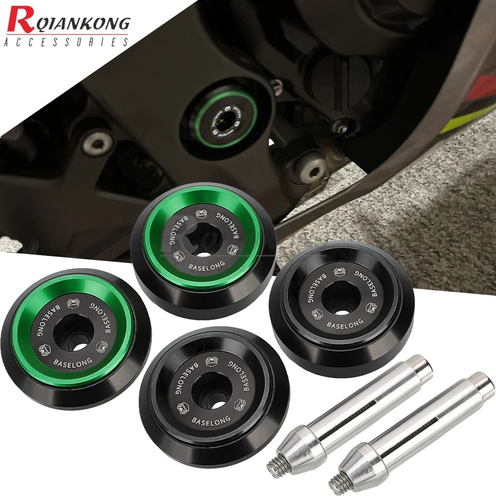 

For Kawasaki Z1000 Z1000SX Versys 1000 SE Motorcycle Frame Hole Cap Plug Decorative Cover Frame Caps Ninja 1000 1000SX 2020-2026