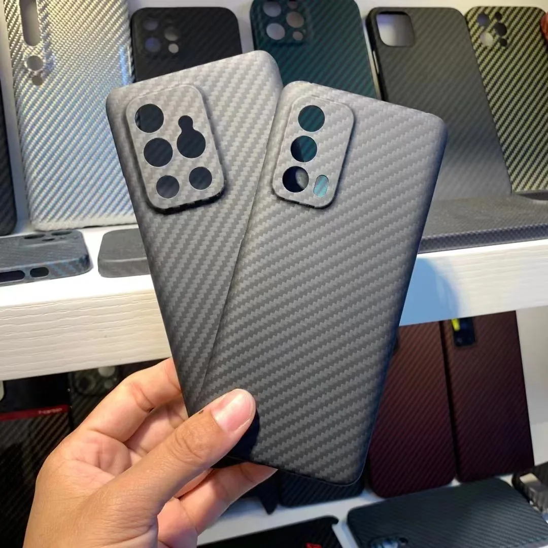 Custodia in vero carbonio per Meizu 18 pro custodia in fibra di carbonio Meizu 18 cover per telefono in fibra aramidica custodia business Anti-caduta ultrasottile