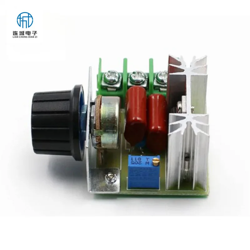 Regolatore del termostato della velocità del motore con regolazione della comunicazione del regolatore a tiristore 220V 2000W