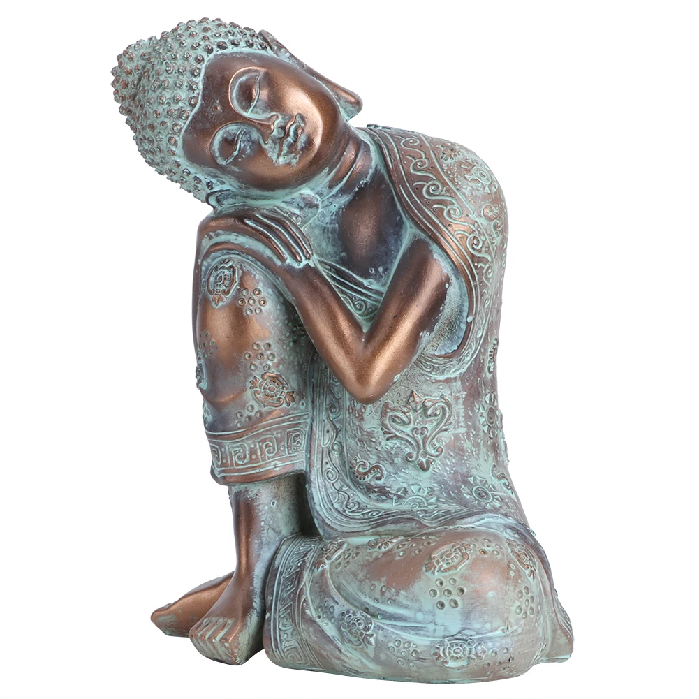 

Southeast Asian Style Buddha Statues Tabletop Resin Crafts For Home Living Room Bedroom Porch Art Decoration