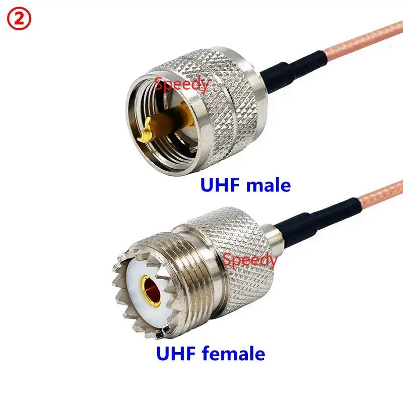 RG316 Cable UHF PL259 SO239 To N Type BNC TNC Male Female Connector N TNC BNC TO UHF Extension RG316 Low Loss Fast Delivery RF