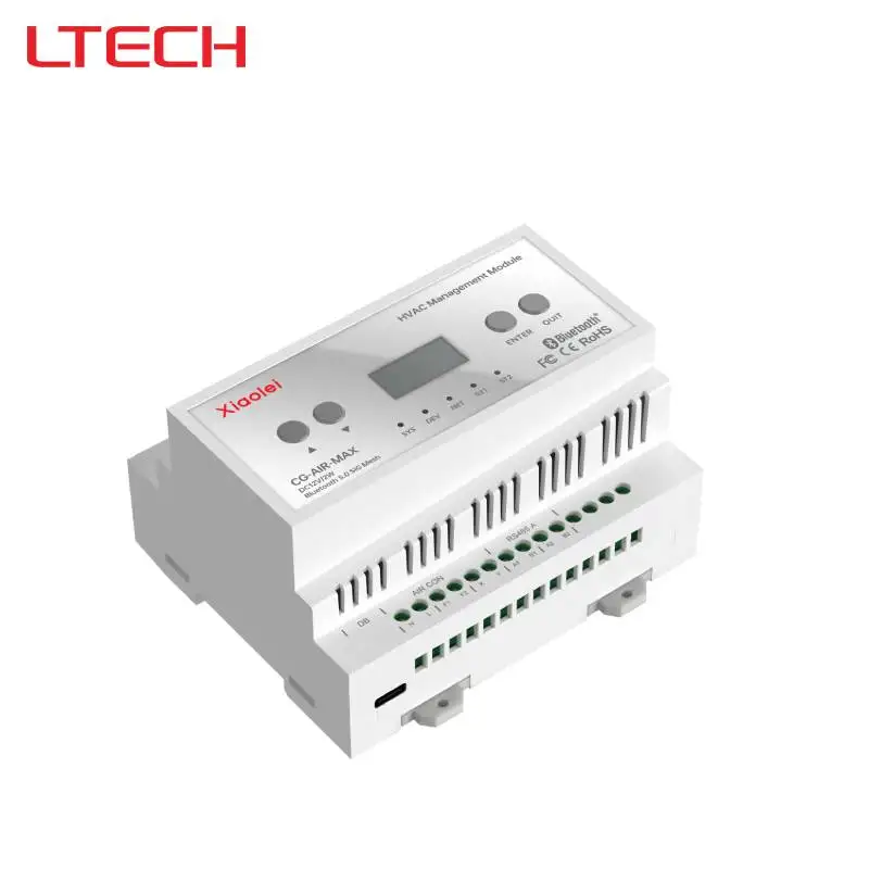 CG-AIR-MAX BLE 5.0 SIG Mesh Central Air Conditioning Module AC Input Multi Zone Temperature Humidity Smart HVAC Control