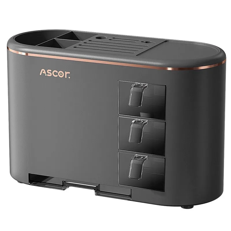 

Multifunctional Kitchen Storage Rack - Spice, Chopsticks & Knife Organizer Shelf for Home Pantry