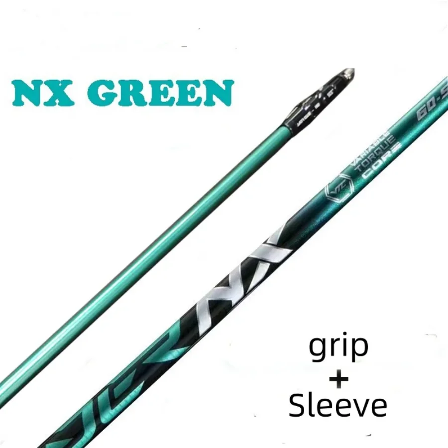 Golf club shaft NX green 50/60/ R/SR/S graphite shaft screw driver and wood shaft free assembly sleeve and grip