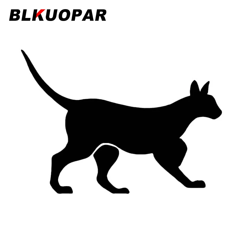 BLKUOPAR Dog Car Sticker Personalized Fashionable Decal Waterproof Scratch-proof Refrigerator Air Conditioner Car Door Protector