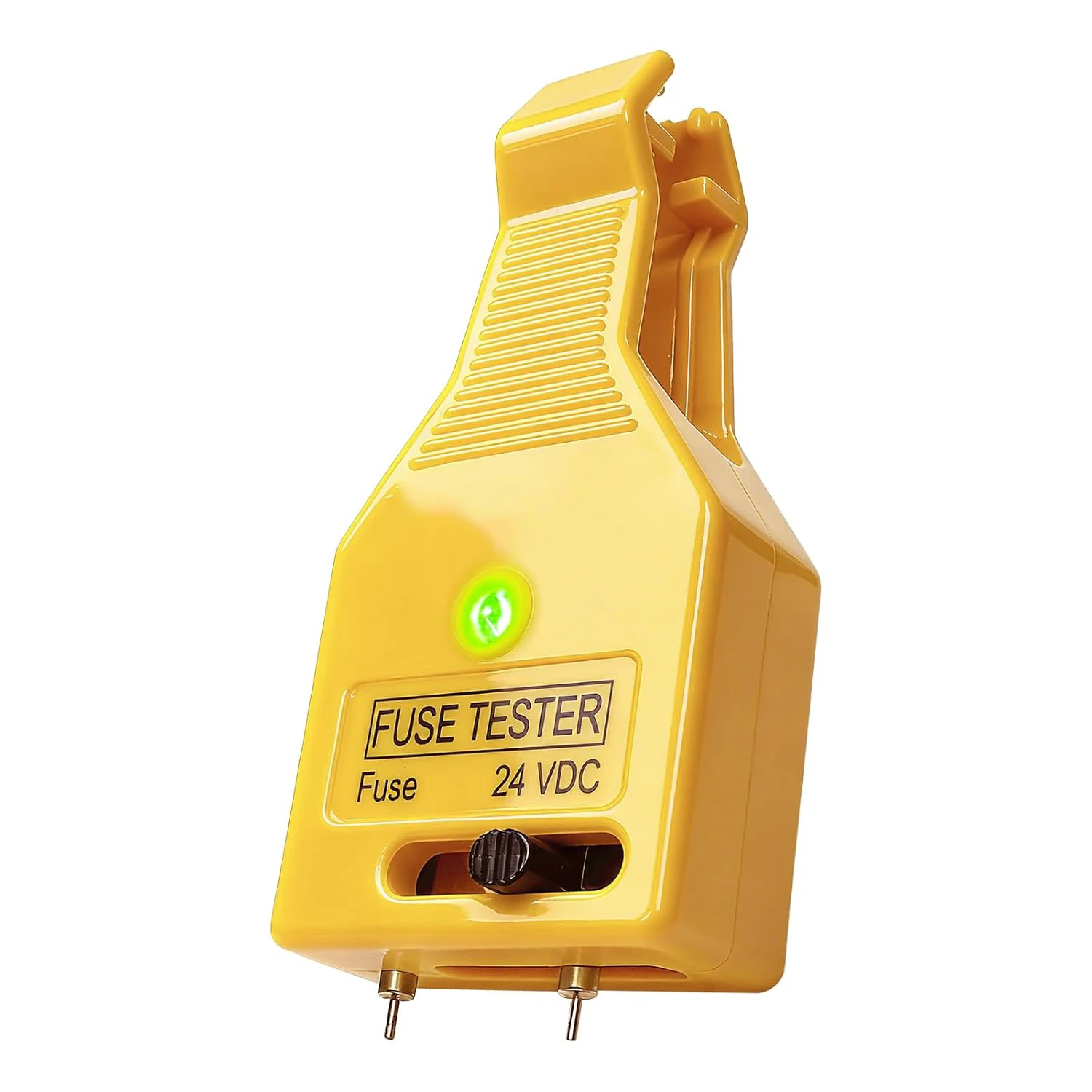 Tester e Estrattore di Fusibili a Lama DC 24V per Auto, Controllo Interruttori di Circuito, Strumento di Rimozione Fusibili ATR ATO/ATC ATM Reset
