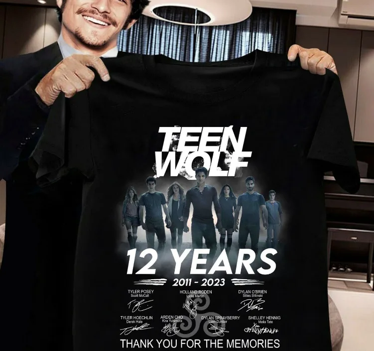 

Teen Wolf 12 Years Anniversary 2011-2023 Signatures Gifts For Fans Movie T-Shirt