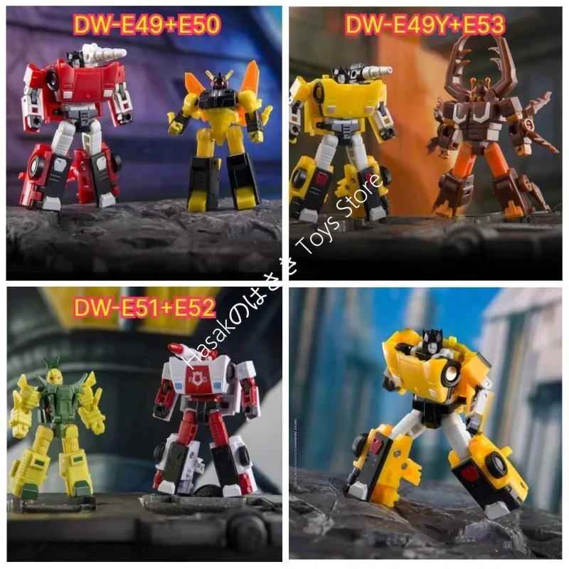 [EN STOCK MAINTENANT] Figurine d'action Transformation Dr Wu DW-E49 DW-E50 DW-E51 DW-E52 DW-E49Y DW-E53 Sideswipe Insecticon BARRAGE