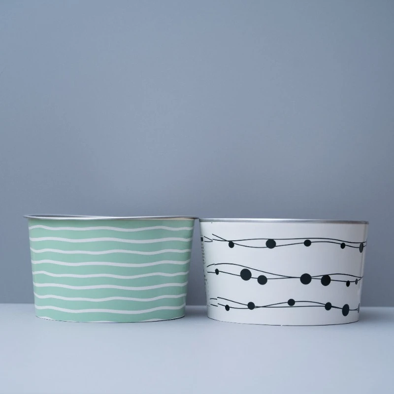 2000Ml Internet celebrity can, disposable takeaway lunch box, tin aluminum foil sealed packing paper bowl