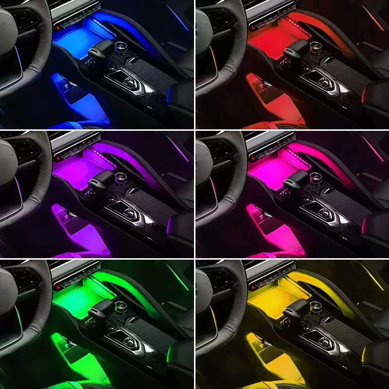

For Renault Grand Koleos 2024 2025 Atmosphere lights central control atmosphere lights interior modification hidden LED lights