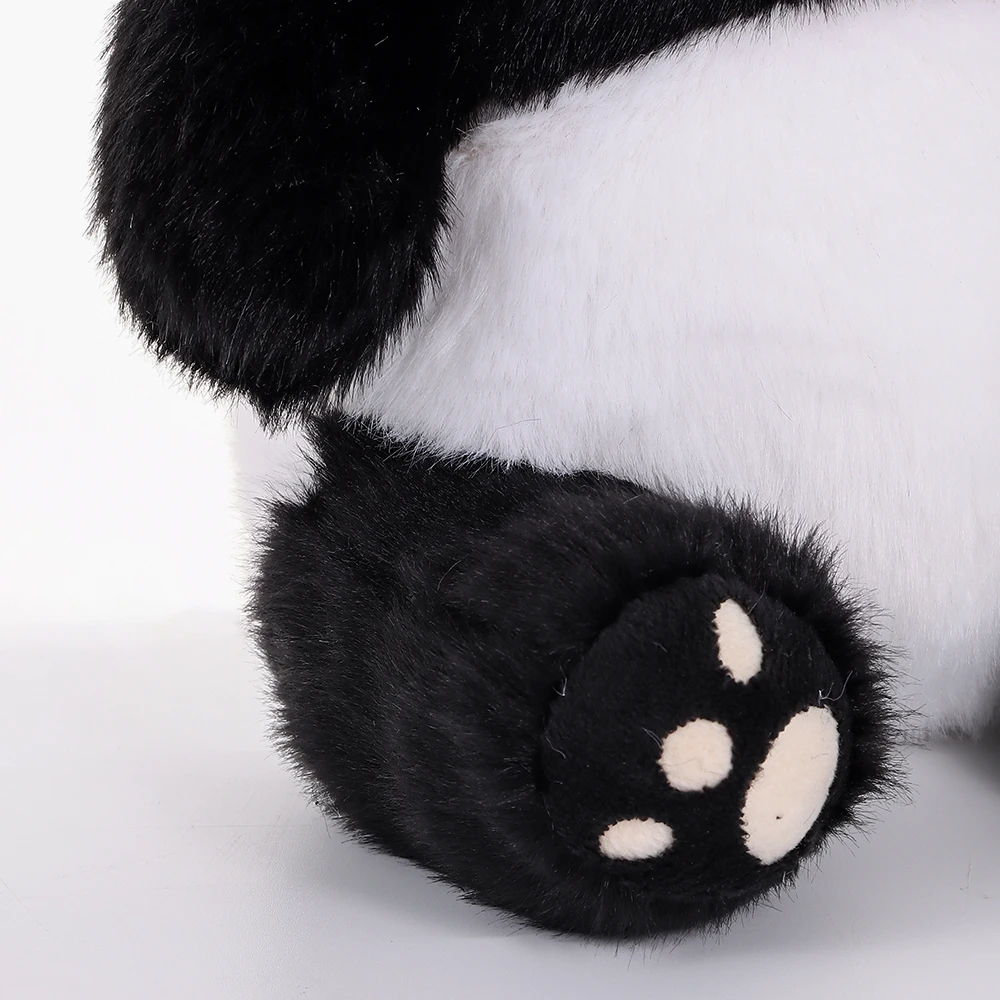 Soft Panda Hugmotion You Plüschtier Emotionaler Support Panda Multifunktions-Spielzeug mit emotionalen Motoren, das Sie zurückhüllt Panda