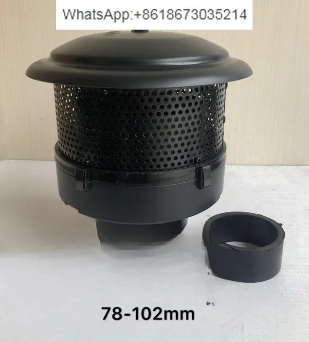 85/95/135/155 air/cyclone prefilter, rain cap intake filter excavator parts