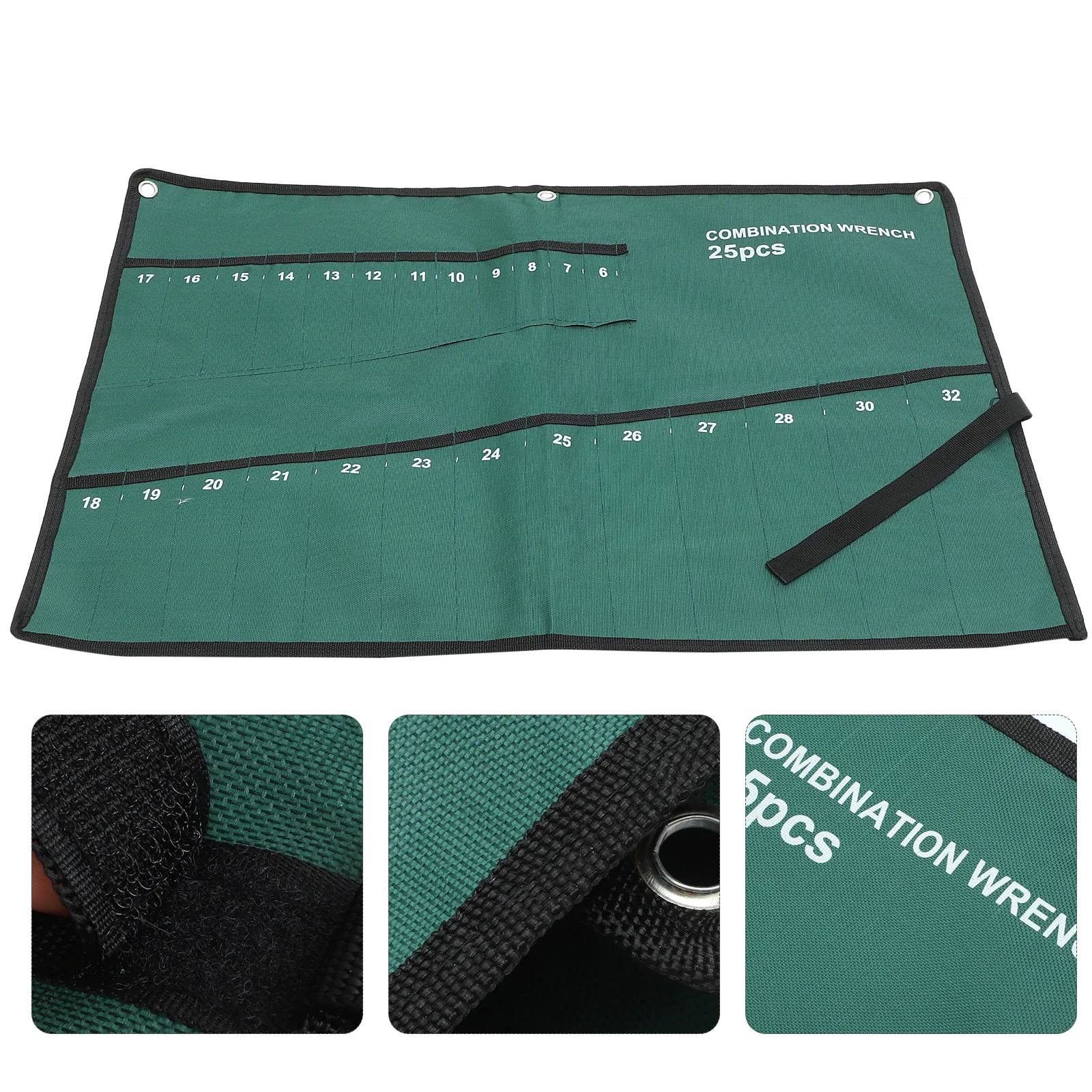 

Hanging Tool Pouch Wrench Organizer Electrician Repair Bag Canvas Storage Multifunctional Lightweight For Mechanics Carpenters