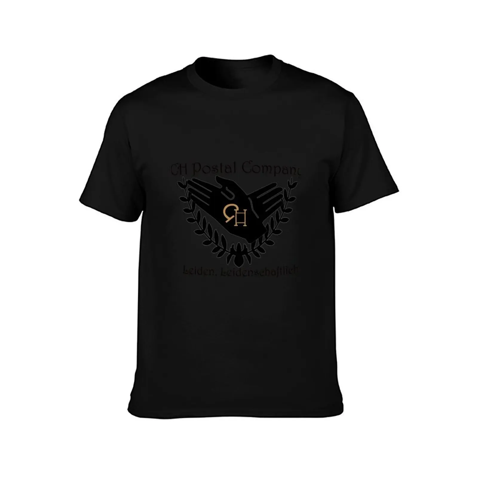 CH Postal Company (Violet Evergarden) T-Shirt, Summer Casual Cotton Tee, Oversized Streetwear Tops, Vintage Graphic Print