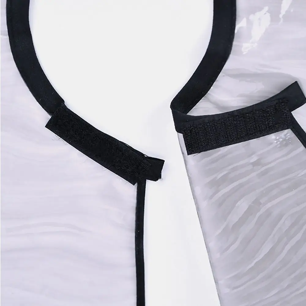 Practical Waterproof Hair Salon Shawl Reusable Hairdressing Accessory Perm Baking Oil Cape Adjustable Haircut Cape Shampooing