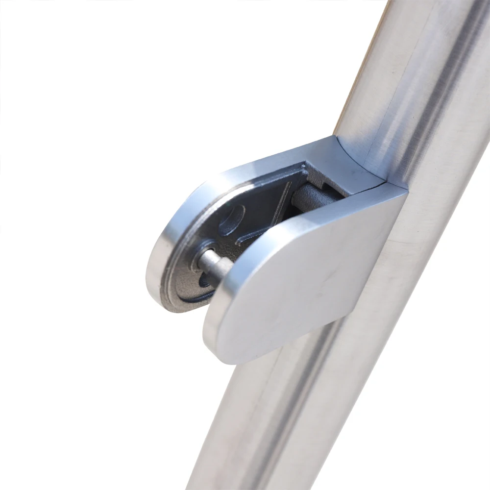 Stainless Steel Railing Post 110cm | With Top Base, Fit 8-12mm Glass 110cm SS Railing Post